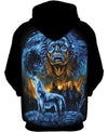 Native American Blue Wolf Leader