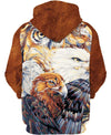 Native American Owl Eagle Eyes