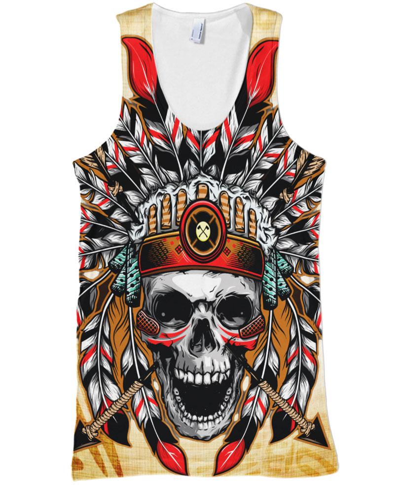 Native American Indian Skull