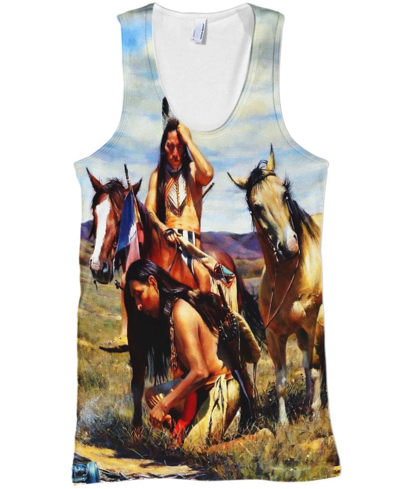 Native American Aborigines & Horse