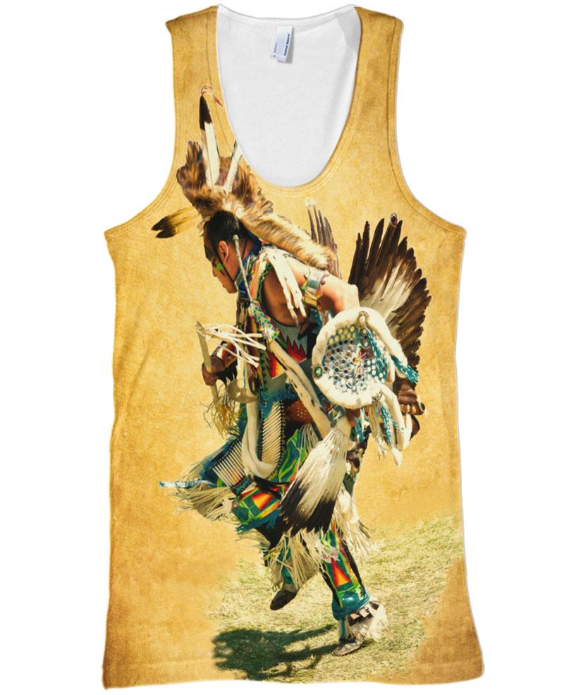 Native American Dance Of Indian Chief