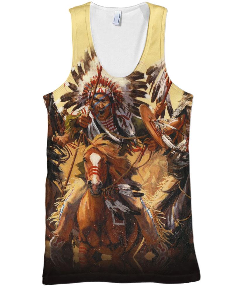 Native American The Fight Of Warrior