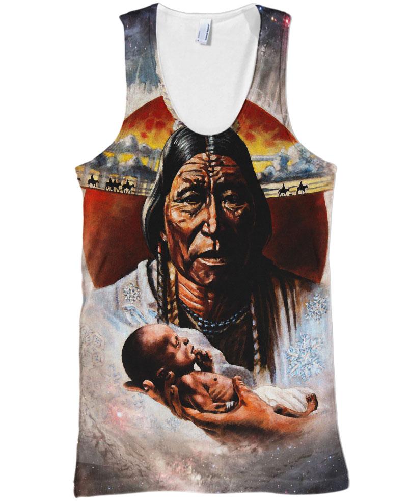Native American Baby Indian Chief