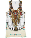 Native American Feathers Motif