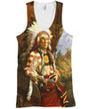 Native American Prairie Indian Chief