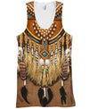 Native American Brown Feathers