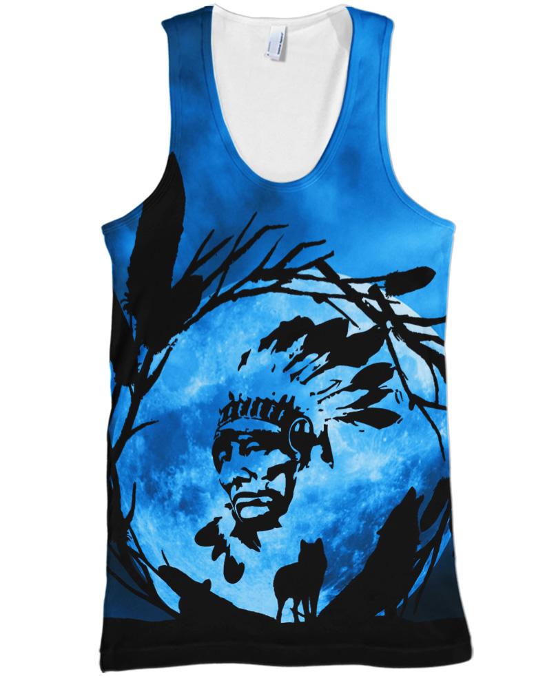 Native American Indian Chief Shadow