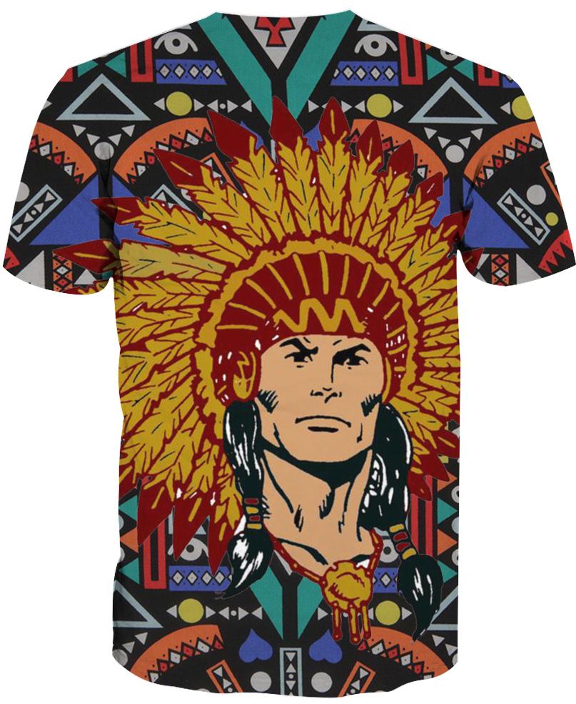 Native American Chief Colourful