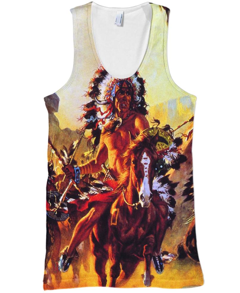 Native American The Fight Of Hero
