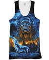 Native American Blue Wolf Leader