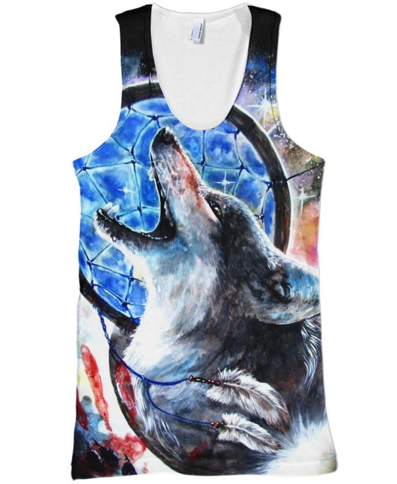 Native American Black Wolf Dream