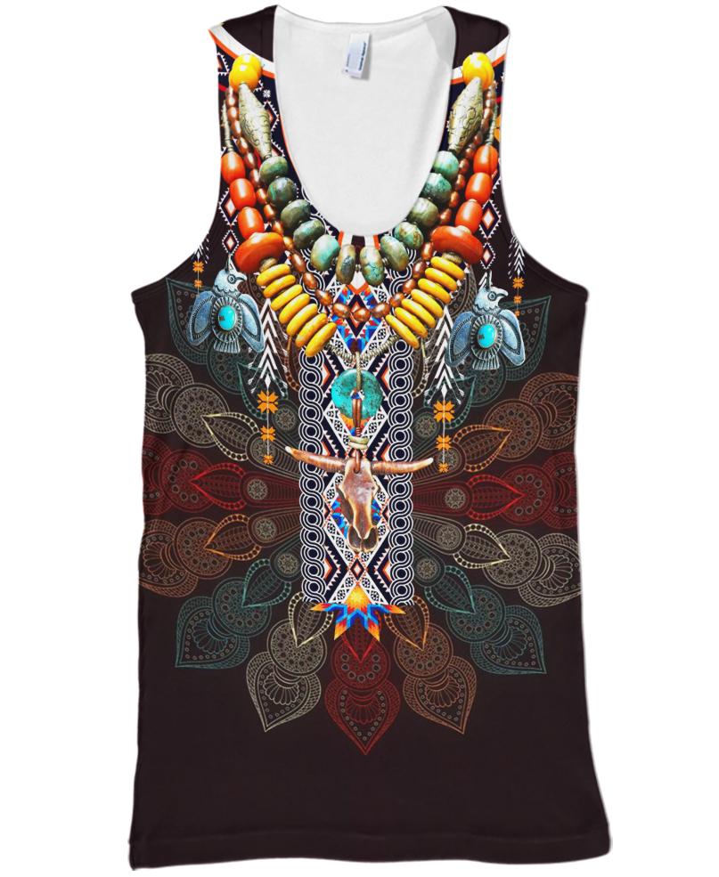 Native American Stones Necklace