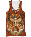 Native American Brown Single Owl