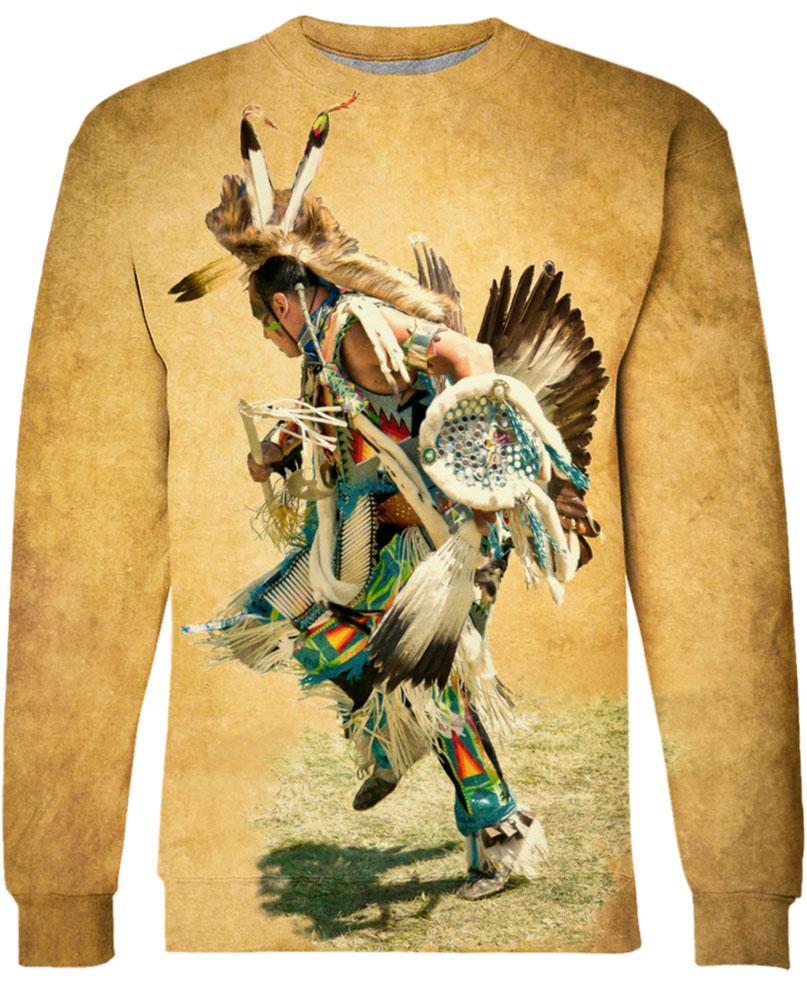 Native American Dance Of Indian Chief