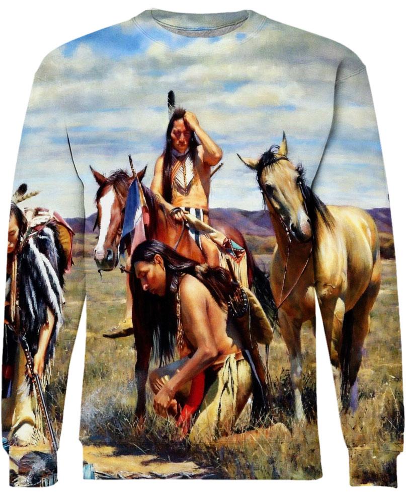 Native American Aborigines & Horse