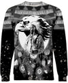 Native American Indian Chief &amp; Eagle
