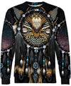 Native American Dark Purple Eagle