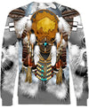 Native American Buffalo Feathers