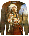 Native American Prairie Indian Chief