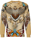 Native American Yellow Eagle Motif