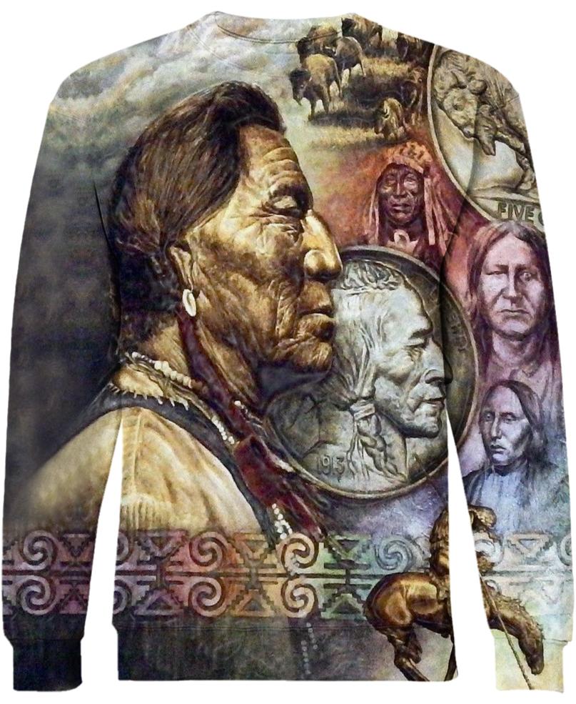 Native American Indian Chiefs Art Carving