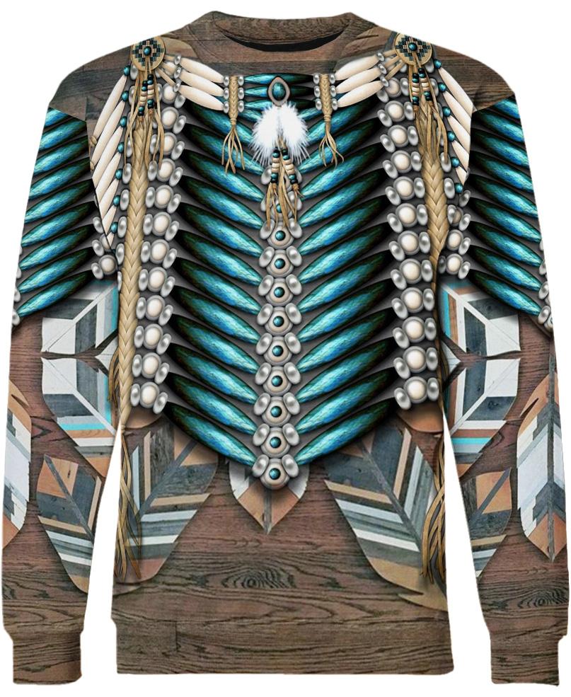 Native American Pattern Blue