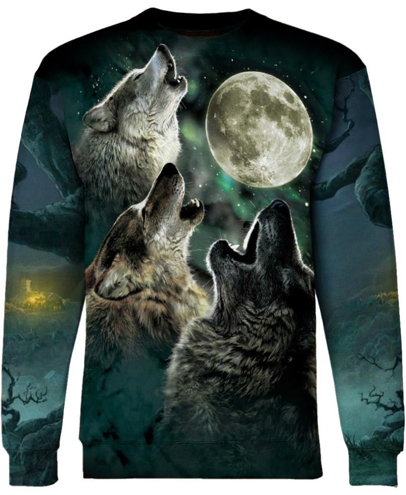 Native American Wolfs Moon