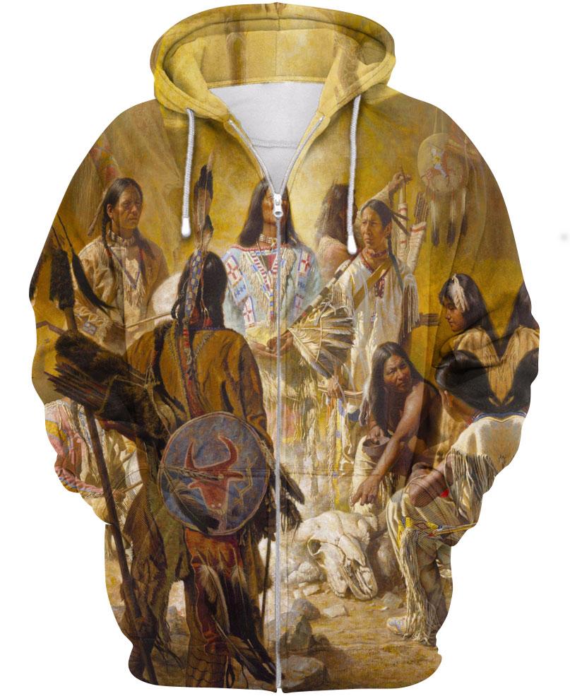 Native American Indian Chief Tribe