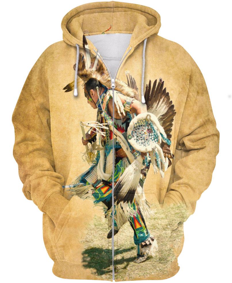 Native American Dance Of Indian Chief