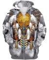 Native American Buffalo Feathers