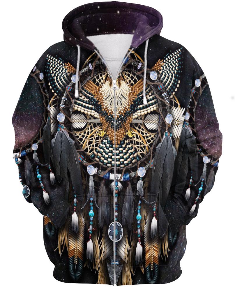 Native American Dark Purple Eagle