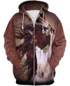 Native American Horse Gray