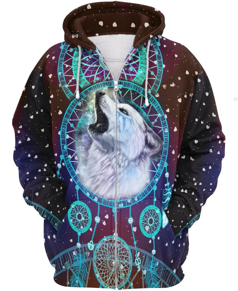 Native American Wolf Heart