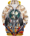 Native American Three Wolves Dreamcatcher
