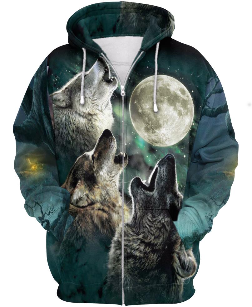 Native American Wolfs Moon
