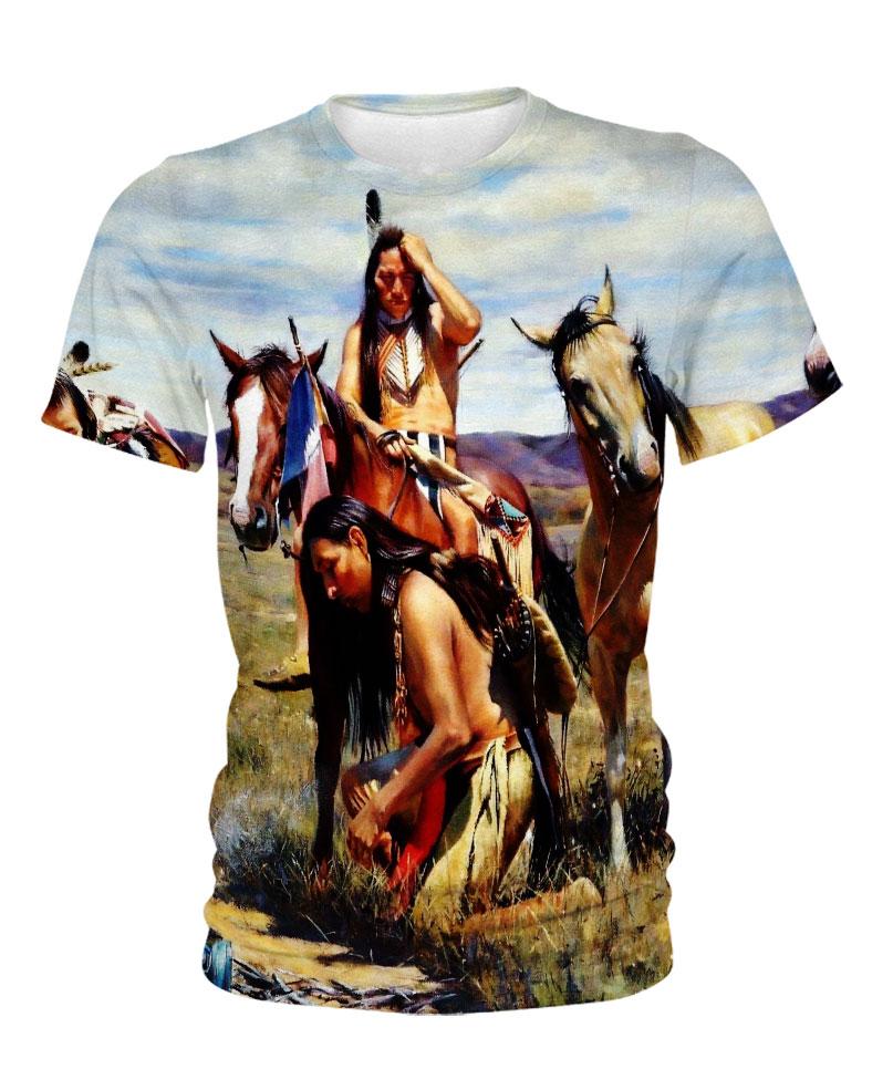 Native American Aborigines & Horse