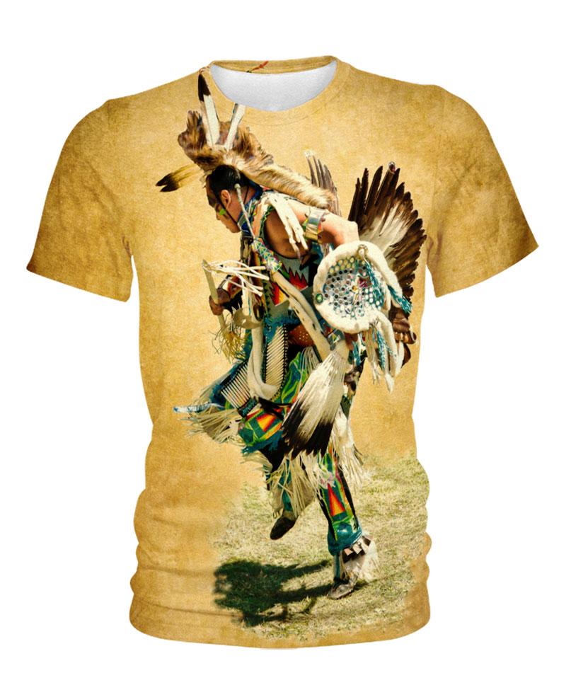 Native American Dance Of Indian Chief