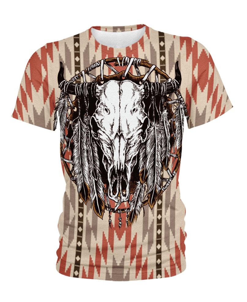 Native American Buffalo Pattern
