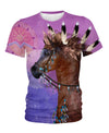 Native American Horse Egale And The Sun