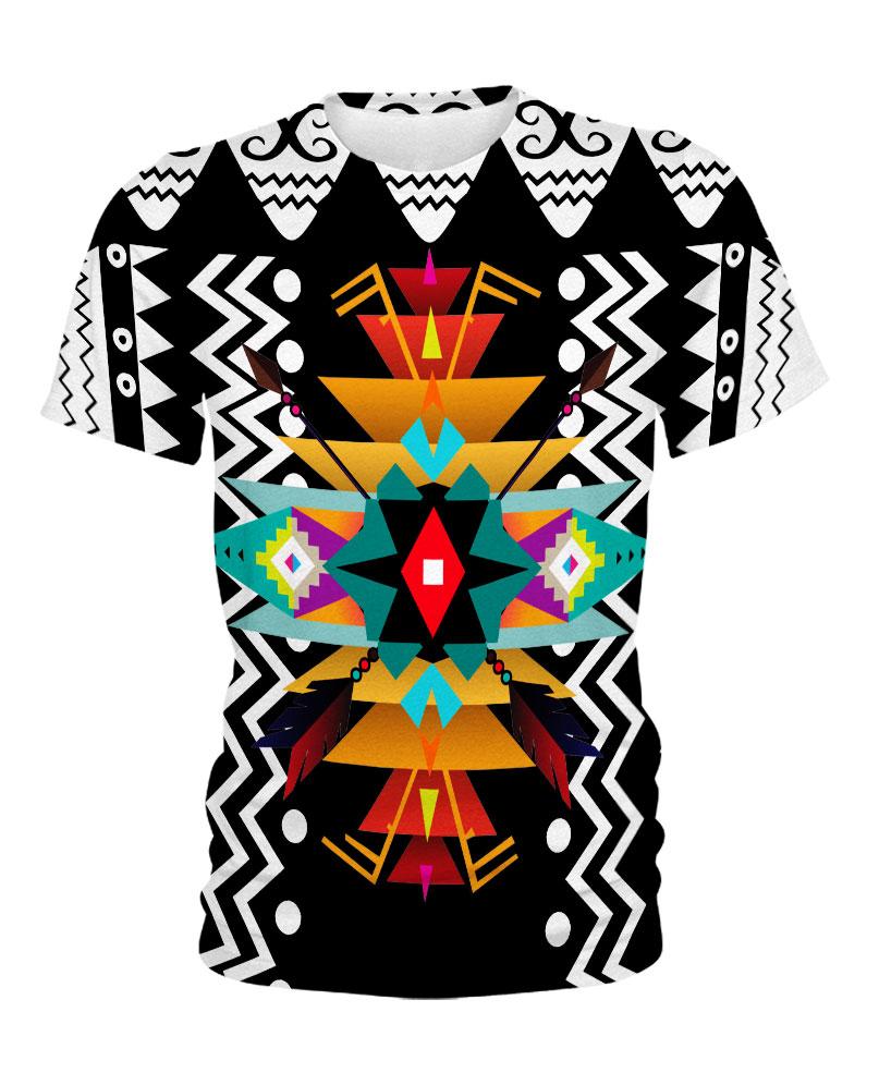 Native American Multi-color Symmetrical