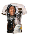 Native American Indian Chief &amp; Animals