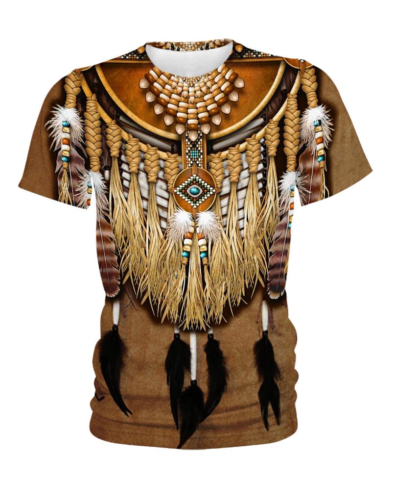 Native American Brown Feathers