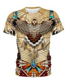 Native American Yellow Eagle Motif
