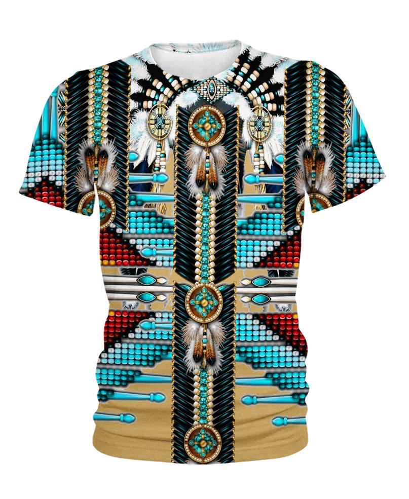 Native American Turquoise Pattern