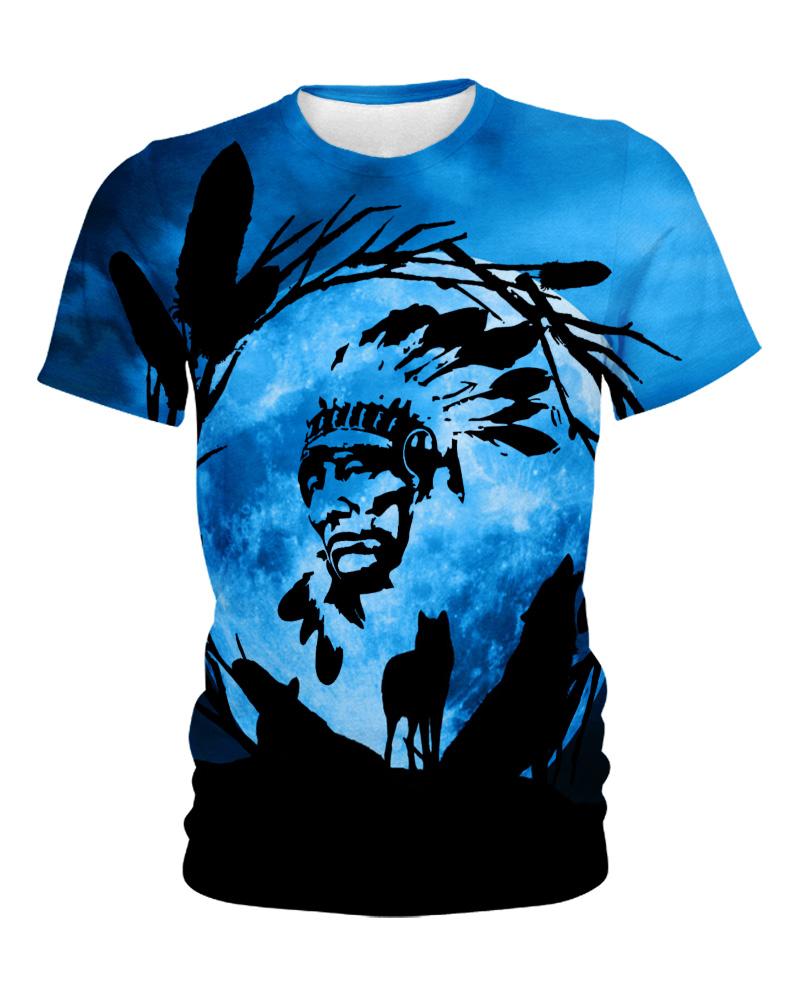 Native American Indian Chief Shadow