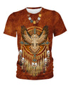 Native American Brown Single Owl