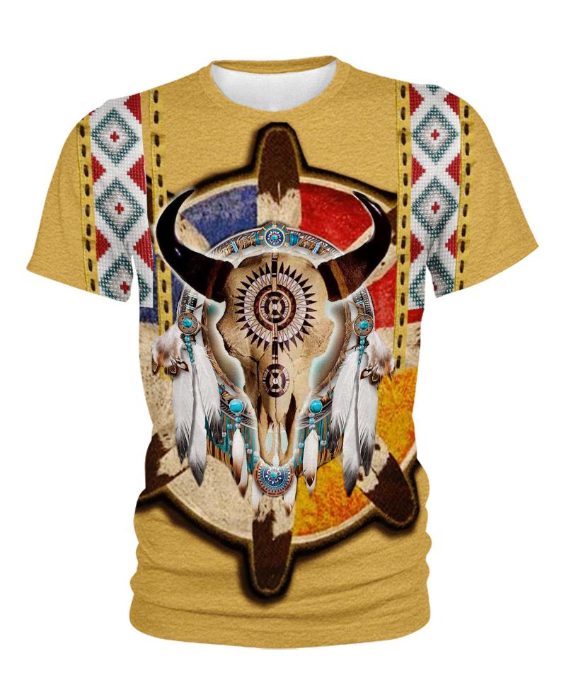 Native American Yellow Skull