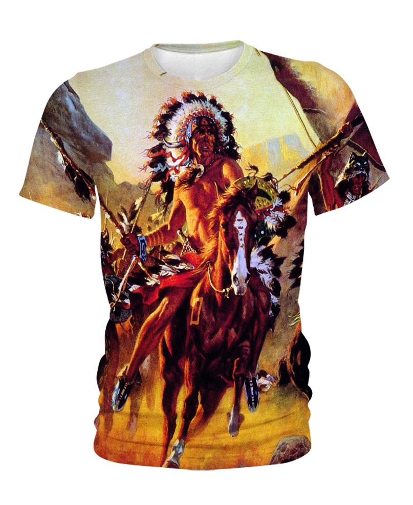 Native American The Fight Of Hero