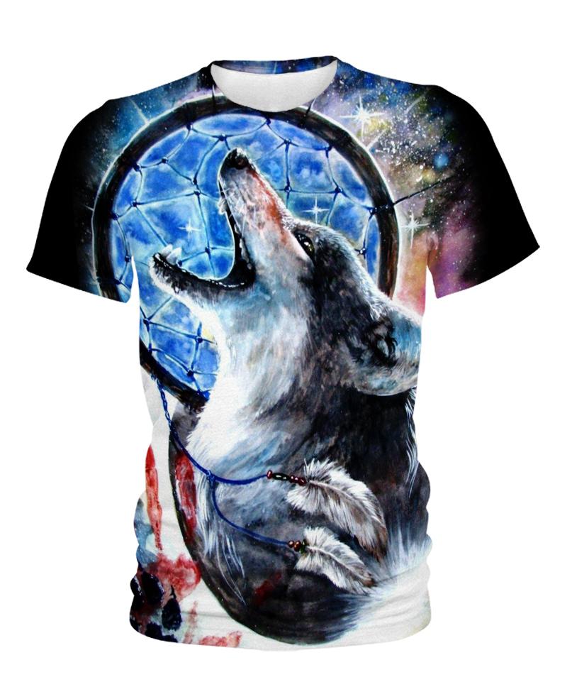 Native American Black Wolf Dream