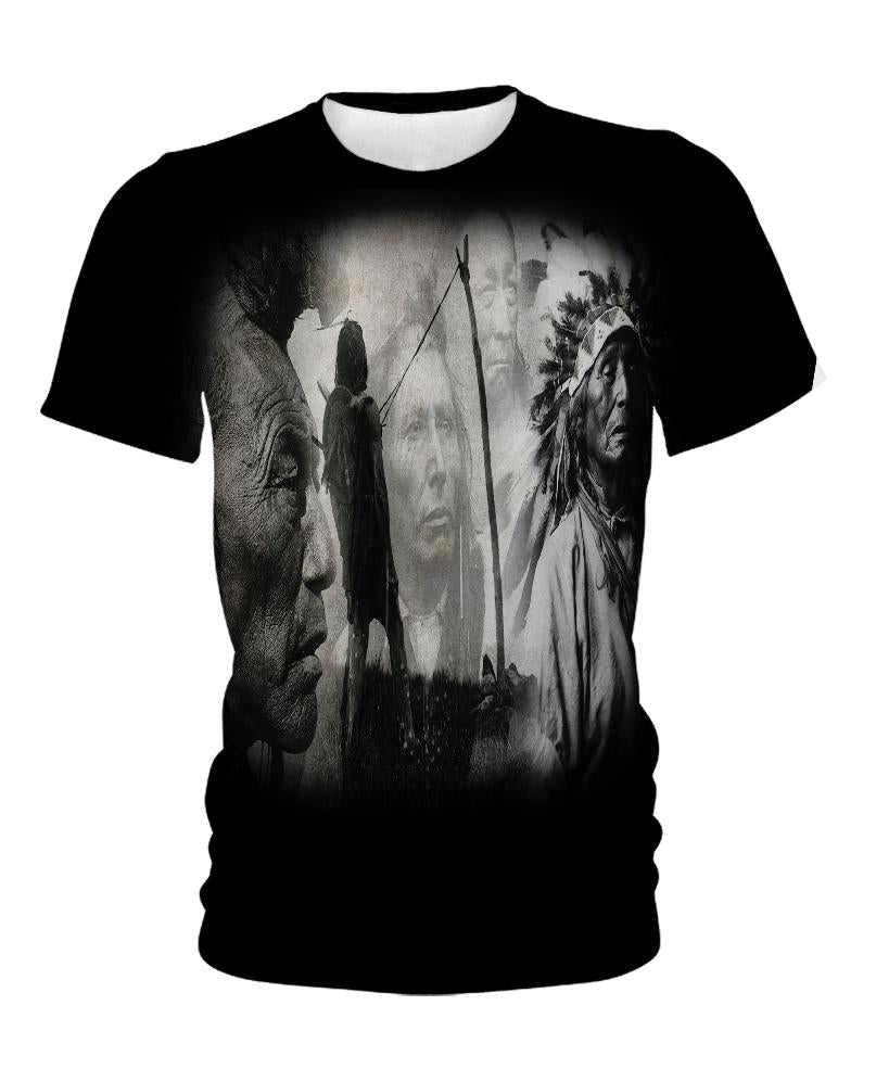 Native American White Black Indian Chief